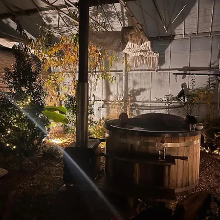 Very Unique 'tiny House' With Hottub شاليه